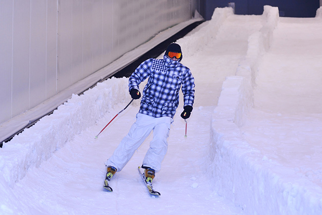 Indoor uitje: skihal